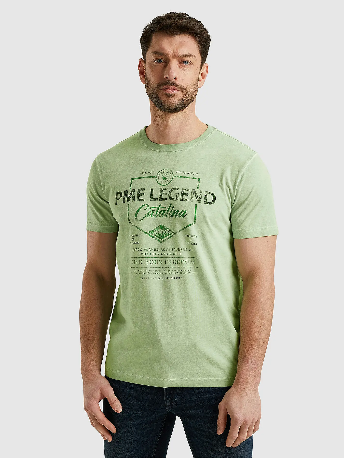 PME LEGEND | T-Shirt | grün